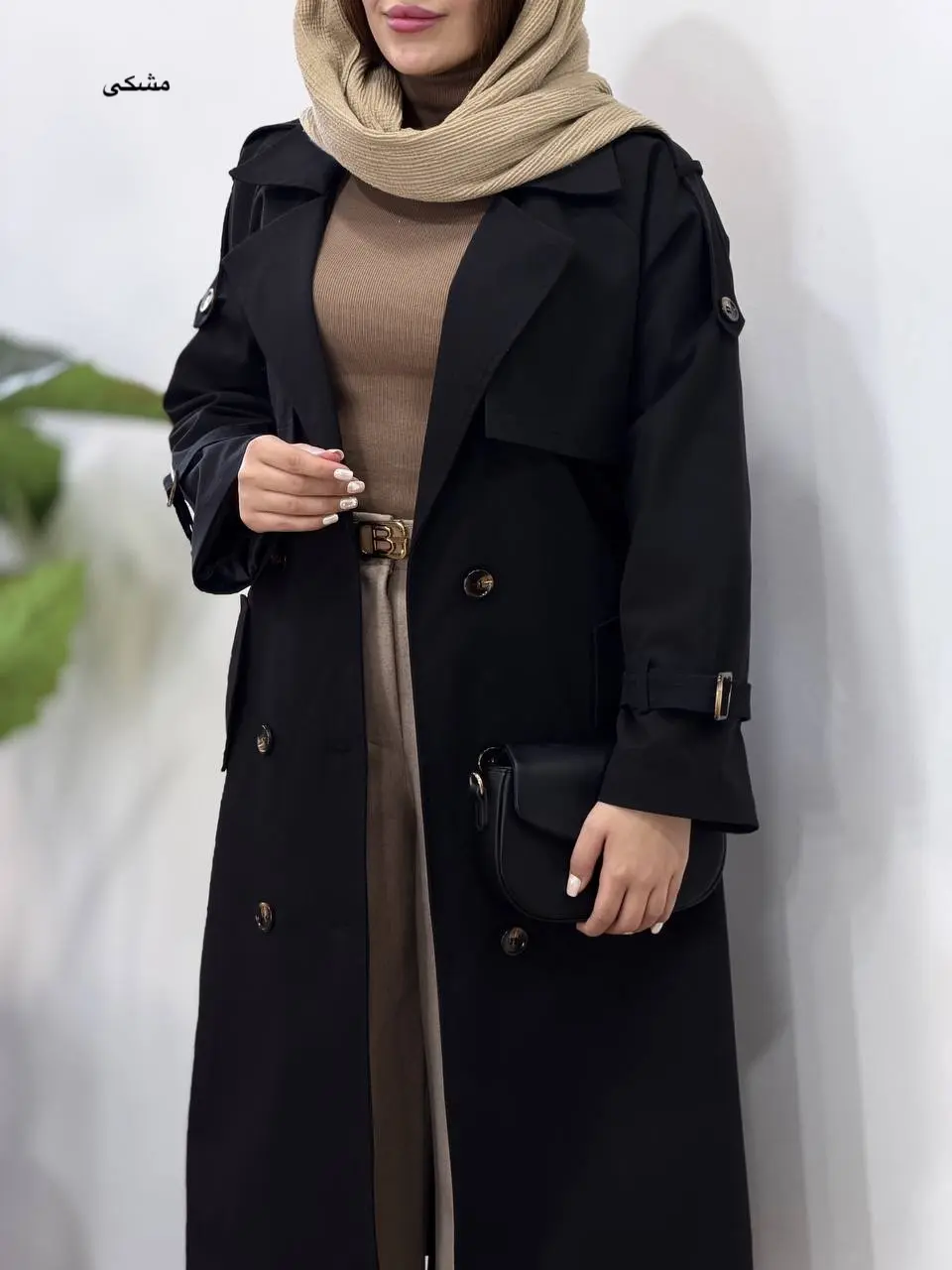 ترنچ کت بلند آستردار نورا 2